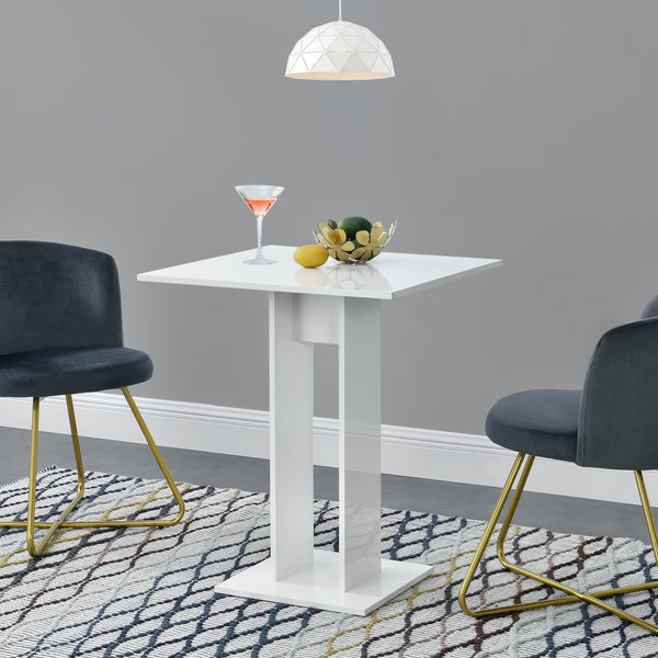 Design eettafel Lindesnes 65x65x78 cm vierkant - verschillende kleuren