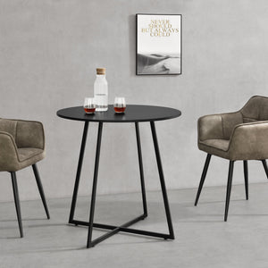 [en.casa] Eettafel Vaggeryd rond 78x80 cm - 2 varianten