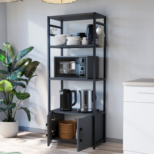 Keukenkast Arhuni 139x56x30 cm [en.casa]