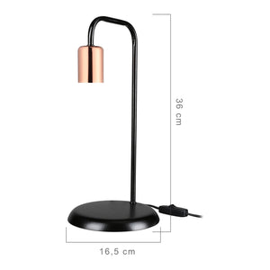 [lux.pro] Tafellamp bureaulamp Lancaster E27 - 2 varianten
