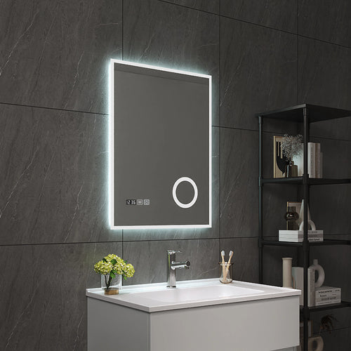 LED - Badspiegel Lizzano Wit in verschillende maten [pro.tec] - premiumXL