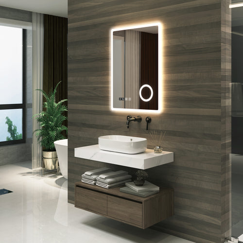 LED - Badspiegel Racale Wit in versch. maten [pro.tec] - premiumXL