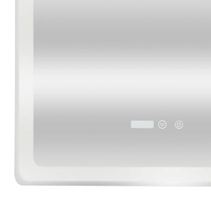 [pro.tec] LED spiegel Casoli zilverkleurig - 4 varianten