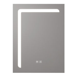 [pro.tec] Spiegel Chambave met LED verlichting zilverkleurig - 4 varianten