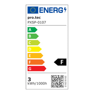 [pro.tec] Spiegel Chambave met LED verlichting zilverkleurig - 4 varianten