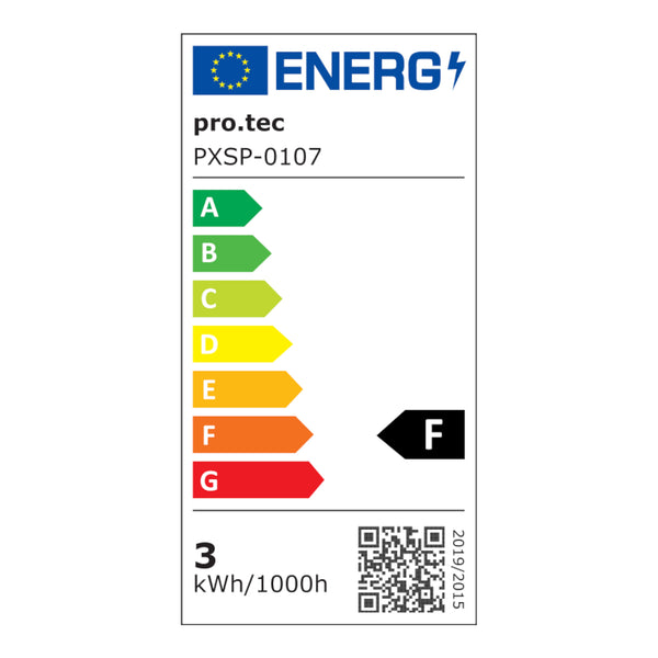 [pro.tec] Spiegel Chambave met LED verlichting zilverkleurig - 4 varianten