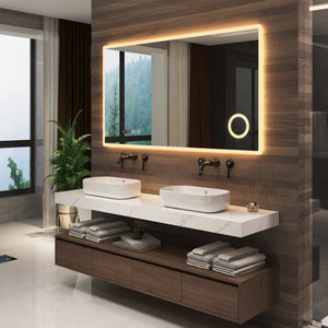 [pro.tec] Spiegel Racale met LED verlichting wit - 3 varianten