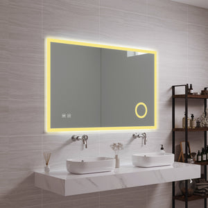 [pro.tec] Spiegel Scafa met LED verlichting - 4 varianten
