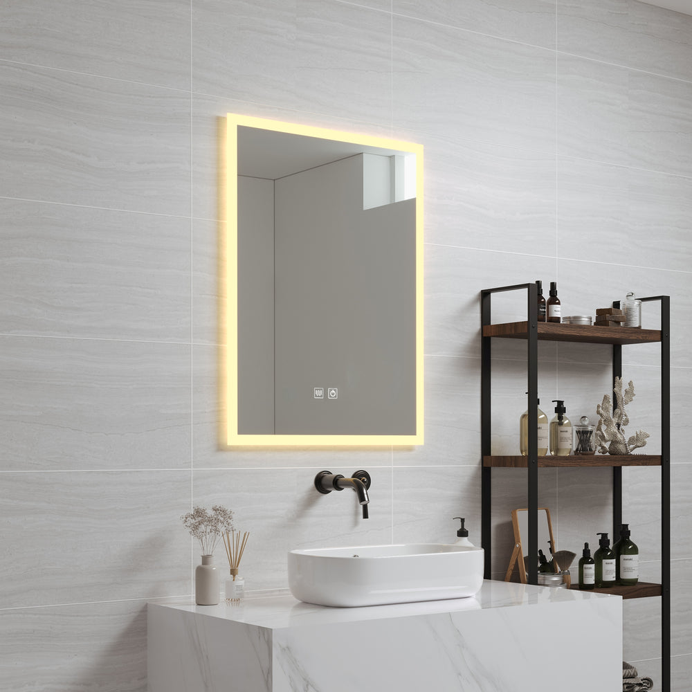 LED - Badspiegel Scafa Wit in versch. maten [pro.tec] - premiumXL