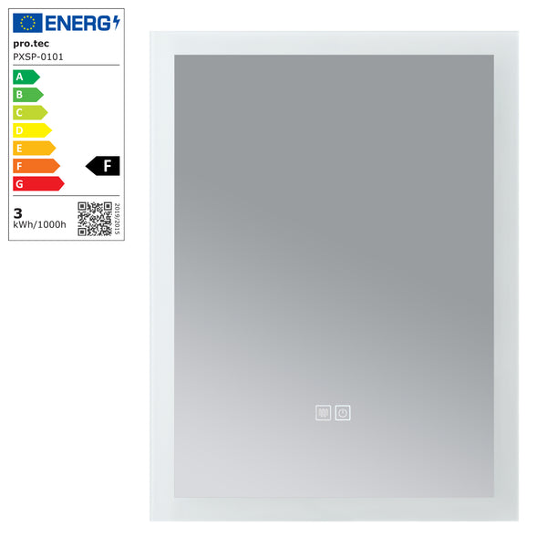 [pro.tec] Spiegel Scafa met LED verlichting - 4 varianten