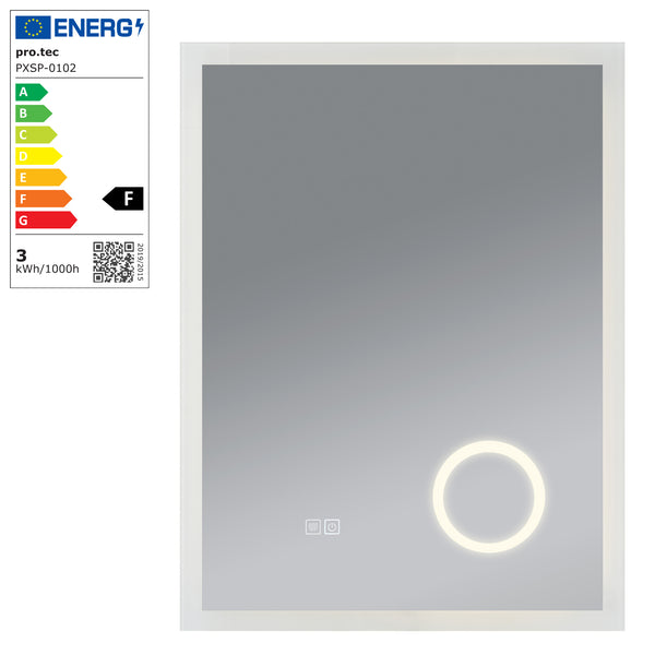 [pro.tec] Spiegel Scafa met LED verlichting - 4 varianten