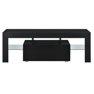 Tv meubel Grimsey met led verlichting, afstandsbediening, planken en lade - verschillende kleuren