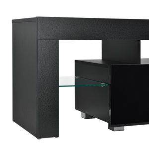 Tv meubel Grimsey met led verlichting, afstandsbediening, planken en lade - verschillende kleuren