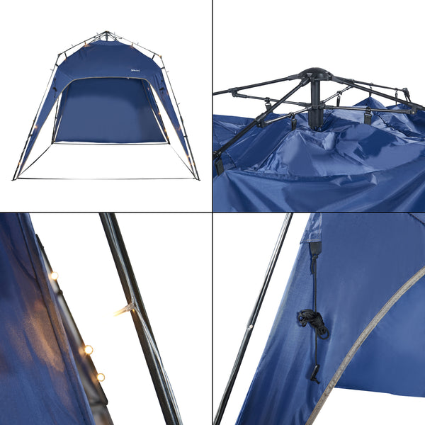 LED Paviljoen Barendrecht partytent 250x250x190 cm pro.tec
