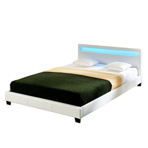 Bed Parijs met LED-verlichting bedbodem - verschillende maten en kleuren