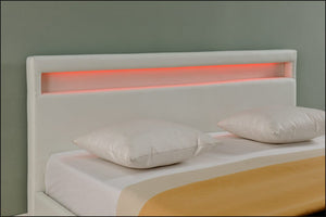 Bed Parijs met LED-verlichting bedbodem - verschillende maten en kleuren