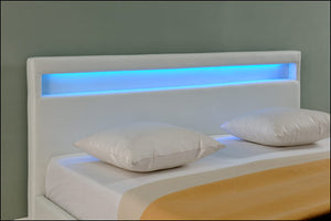 Bed Parijs met LED-verlichting bedbodem - verschillende maten en kleuren