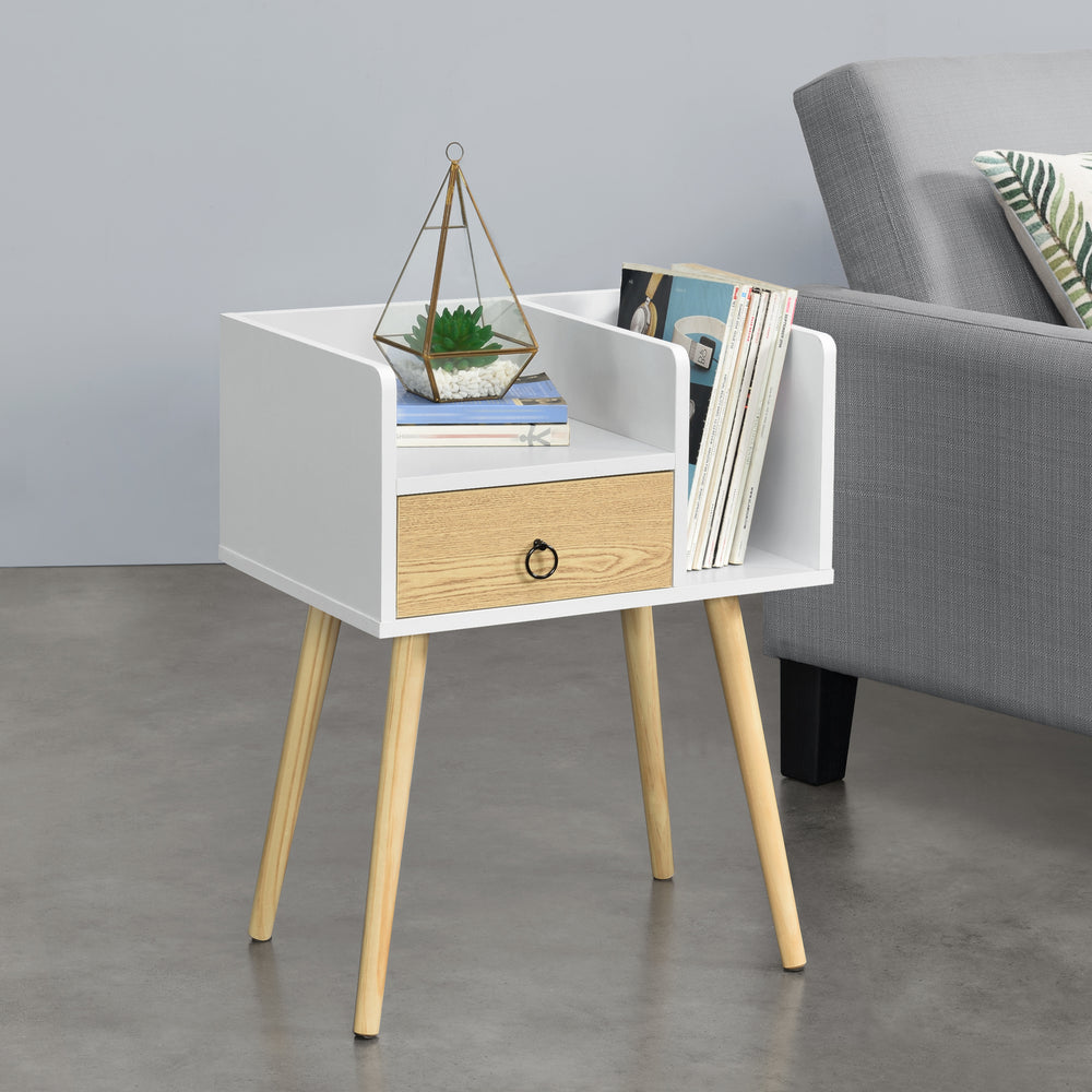 Bijzettafel Gibbston 64x50x36 cm in verschillende kleuren en.casa - premiumXL