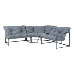 Loungeset Karg tuinset met kussens casa.pro