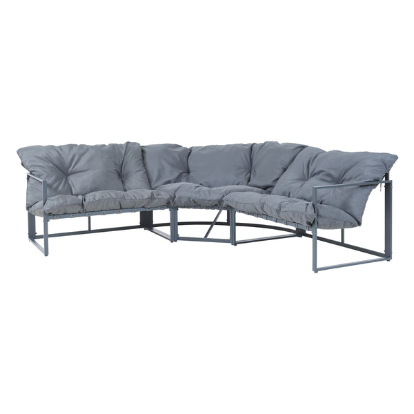 Loungeset Karg tuinset met kussens casa.pro