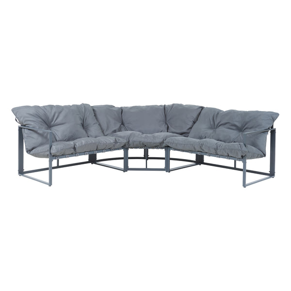Loungeset Karg tuinset met kussens casa.pro