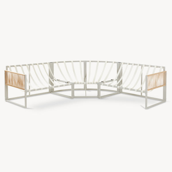 Loungeset Karg tuinset met kussens casa.pro