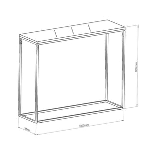 [en.casa] Console tafel sidetable Kittilä - 2 varianten