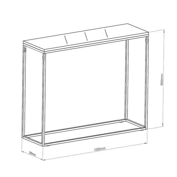 [en.casa] Console tafel sidetable Kittilä - 2 varianten