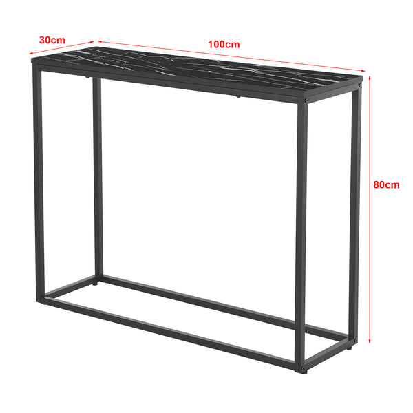 [en.casa] Console tafel Kittilä 80x100x30 cm - 2 varianten