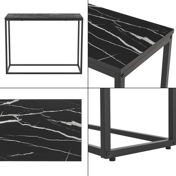 [en.casa] Console tafel Kittilä 80x100x30 cm - 2 varianten
