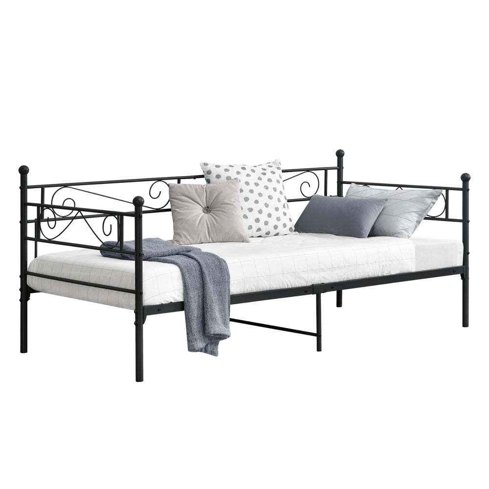 Metalen bed Kerava 90x200 cm in verschillende kleuren en.casa - premiumXL