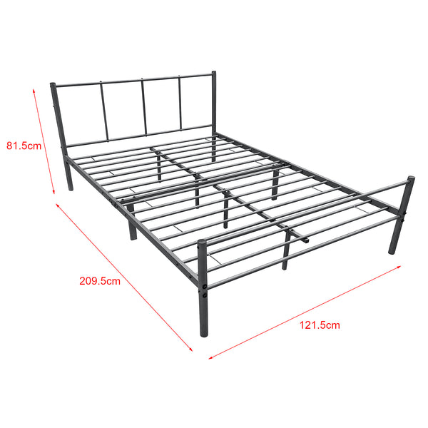 Metalen bedframe Hercules incl. bedbodem - verschillende maten en kleuren