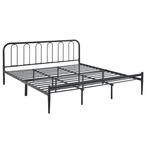 Stalen bed Hanko bedframe met bedbodem - verschillende maten
