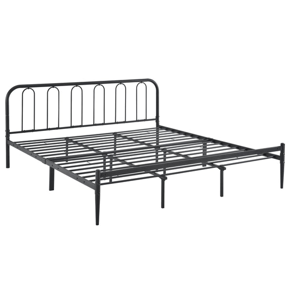 Stalen bed Hanko bedframe met bedbodem - verschillende maten