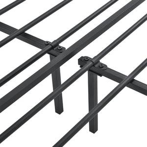 Stalen bed Hanko bedframe met bedbodem - verschillende maten