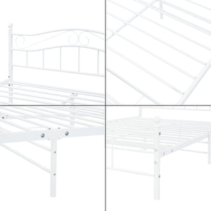 Metalen bedframe Florenz incl. bedbodem - 8 varianten