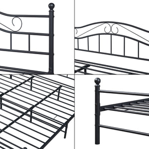 Metalen bedframe Florenz incl. bedbodem - 8 varianten