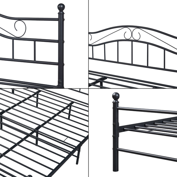 Metalen bedframe Florenz incl. bedbodem - 8 varianten