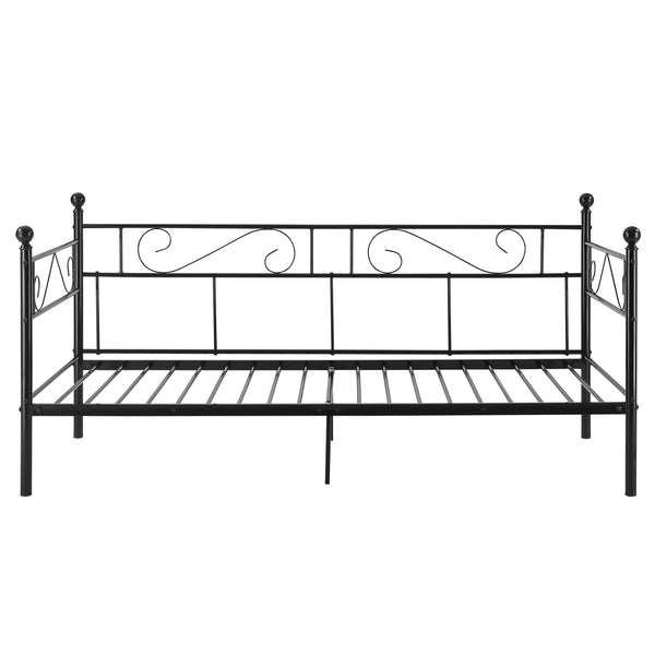 Eenpersoons slaapbank of 3-zitsbank met matras 90x200 cm - verschillende kleuren