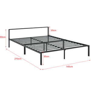 Metalen bed Imatra bedframe met bedbodem - verschillende maten
