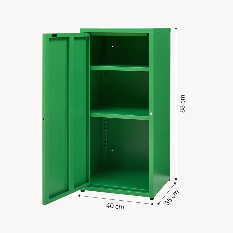 Maatschets Metalen kast Burlöv 88x40x35 cm [en.casa]