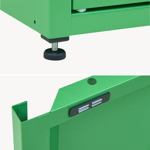 Metalen kast Burlöv 88x40x35 cm [en.casa]