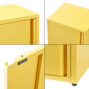 Metalen kast Burlöv 88x40x35 cm [en.casa]