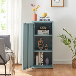 Metalen kast Burlöv 88x40x35 cm [en.casa]