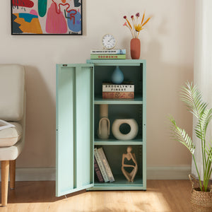 Metalen kast Burlöv 88x40x35 cm [en.casa]
