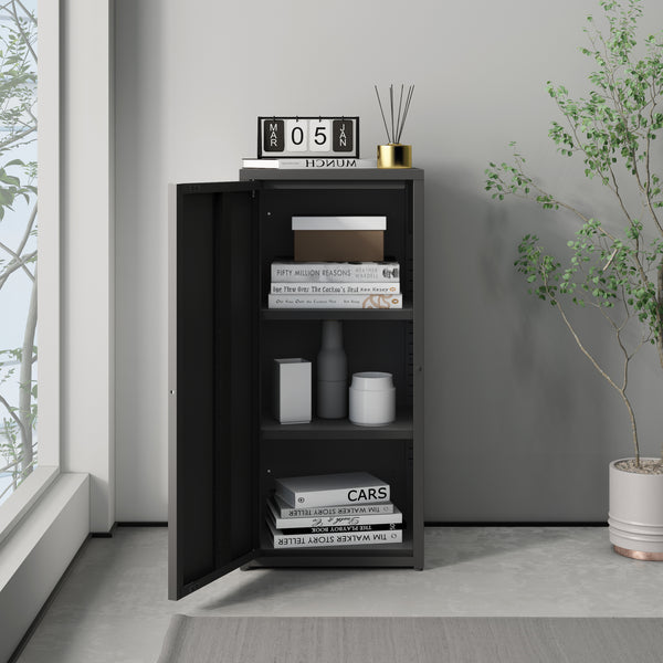 Metalen kast Burlöv 88x40x35 cm [en.casa]