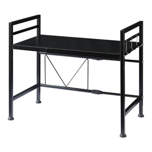 Magnetron rek Sorsele keukenrek zwart [en.casa]