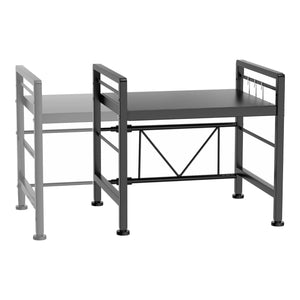 Magnetron rek Sorsele keukenrek zwart [en.casa]