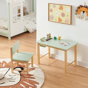 Kindertafel met kinderstoel Skjåk [en.casa]