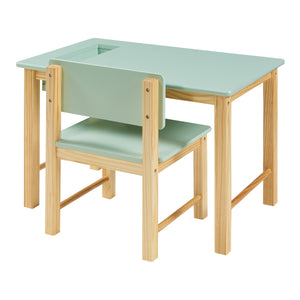 Kindertafel met kinderstoel Skjåk [en.casa]